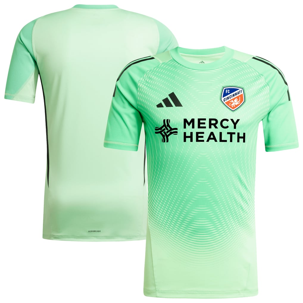  FC Cincinnati adidas 2025 Goalkeeper Jersey - Green